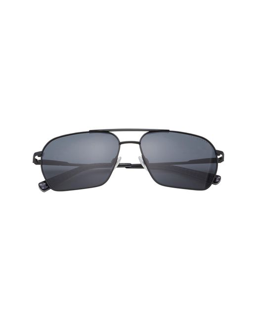 Ted Baker Blue 59mm Polarized Aviator Sunglasses for men