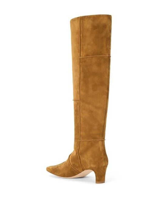 Staud Brown Wally Knee High Boot