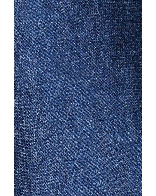 FRAME Blue The Patch Pocket Denim Jacket