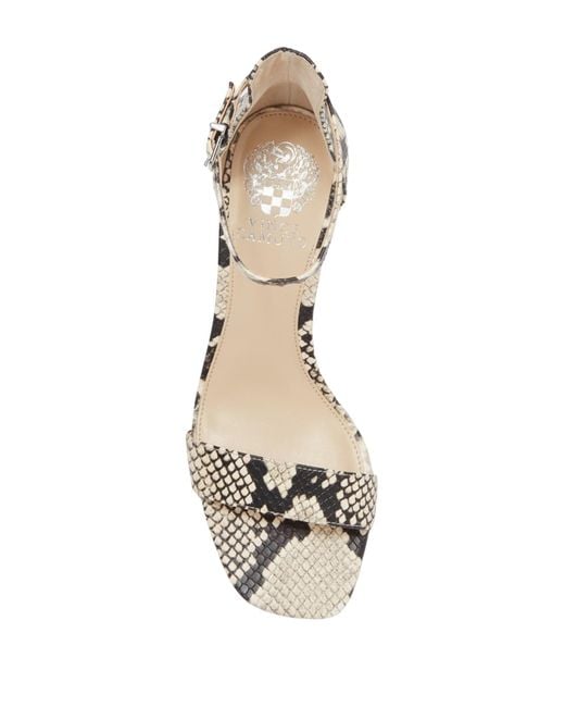 Vince camuto online snake print heels