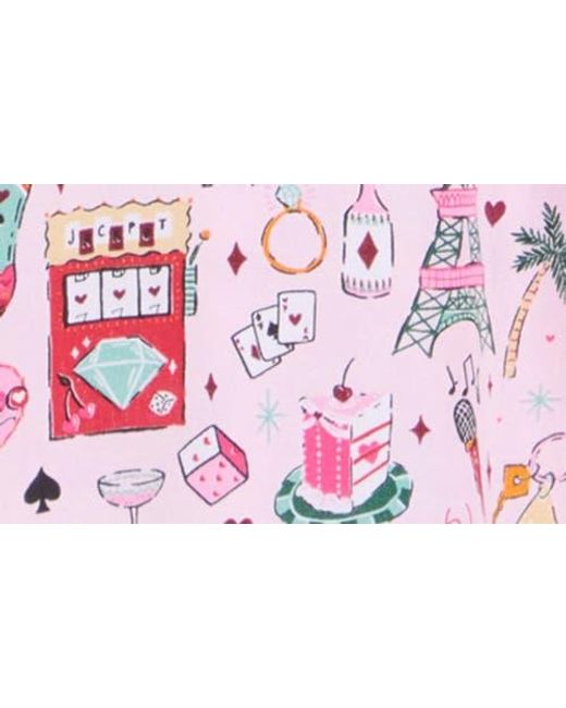 Printfresh Pink Satin Robe