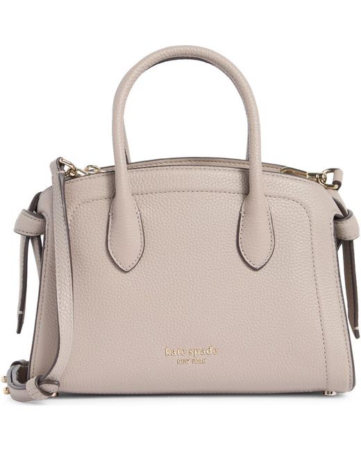 Kate Spade Natural Mini Zip Top Satchel