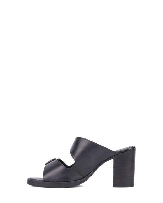 Vintage Foundry Black Lidia Buckle Sandal