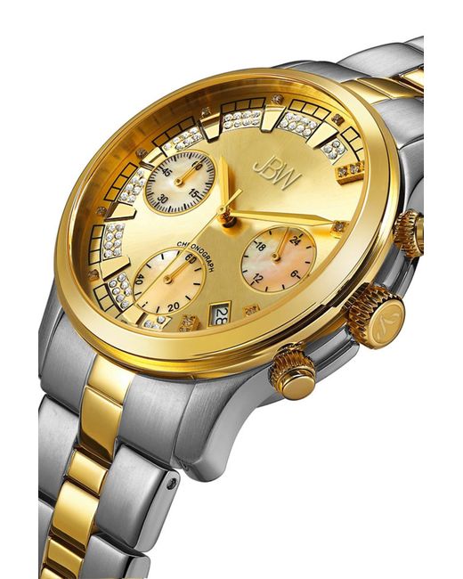 JBW Metallic Alessandra Diamond Bracelet Watch