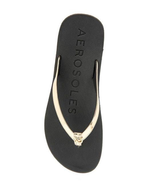 Aerosoles White Jace Flip Flop