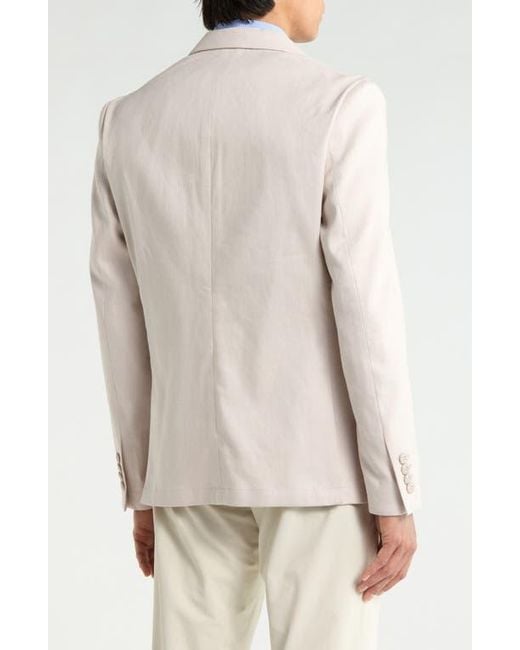 Bugatchi Natural Two Button Blazer for men