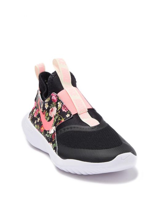Nike Flex Runner Vintage Floral Trail Running Shoes in Black | Lyst