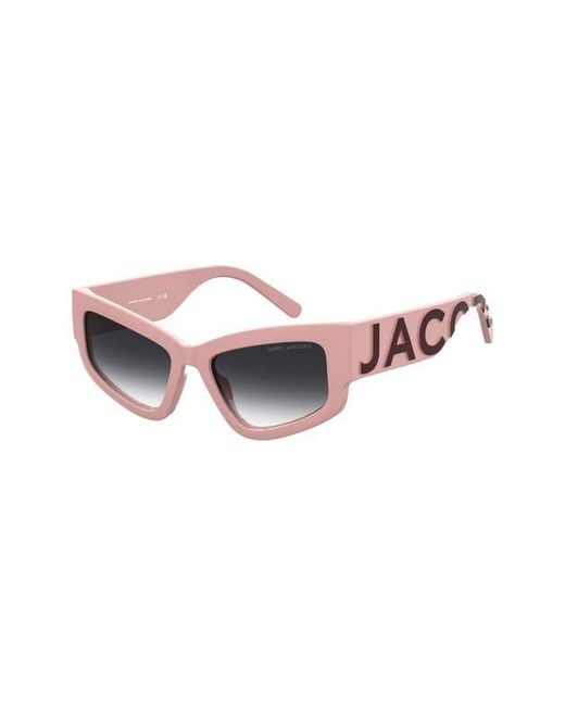 Marc Jacobs Brown 55Mm Gradient Cat Eye Sunglasses