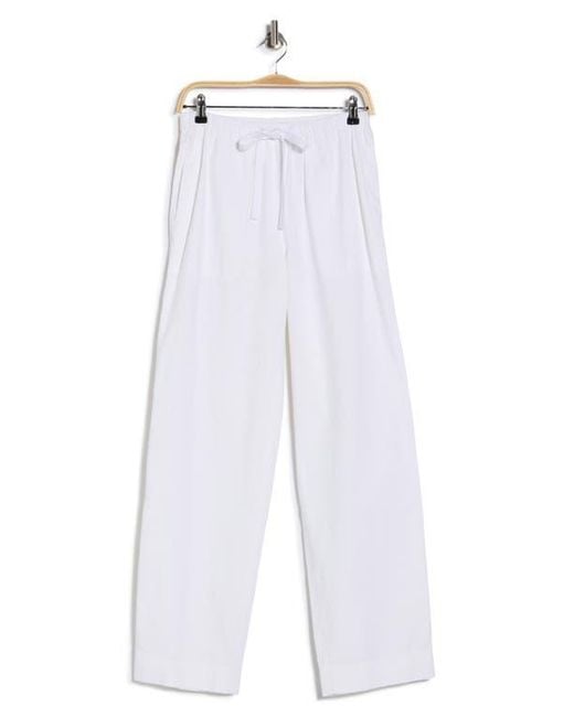 Vince White Tie Front Pull-On Pants
