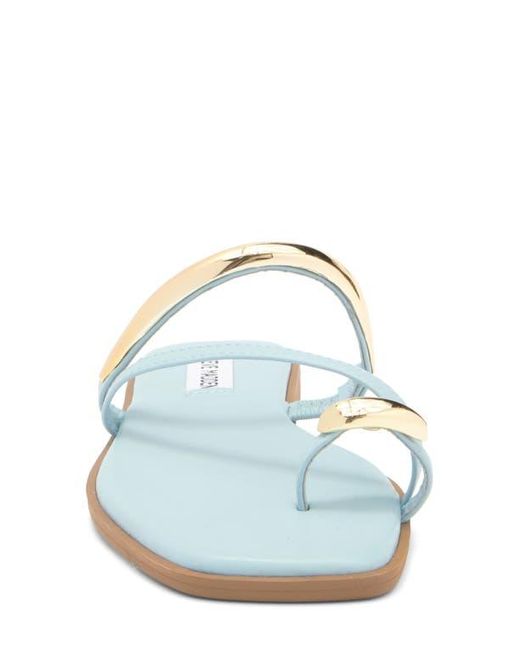 （US発）Steve Madden Arley スクエアトゥ サンダル Steve Madden Arley Square Toe Sandal in White | Lyst