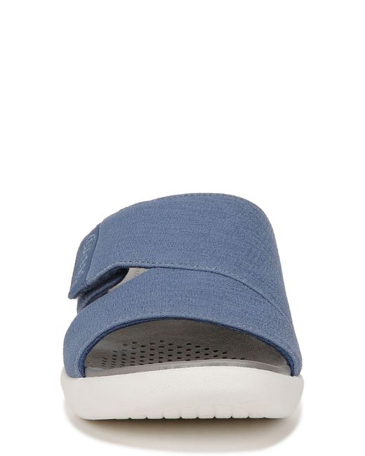 Bzees Blue Carefree Slip-on Sneaker