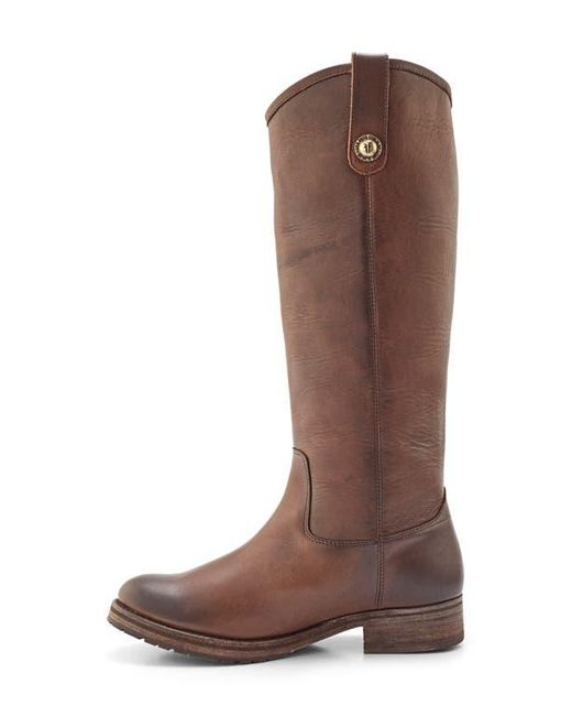 Frye Brown Melissa Double Sole Knee High Boot