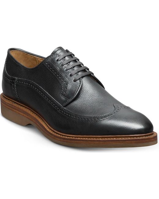 Allen Edmonds Black Winstonverse Longwing Derby for men