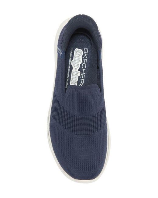 Skechers Blue Go Walk 7 Slip-On Sneaker