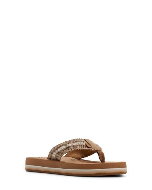 Roxy Brown Colbee Flip Flop