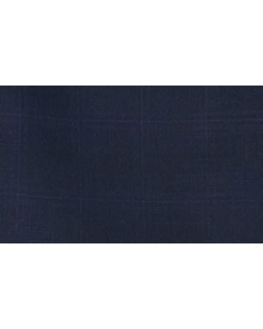 English Laundry Blue Trim Fit Solid Two-Piece Suit for men