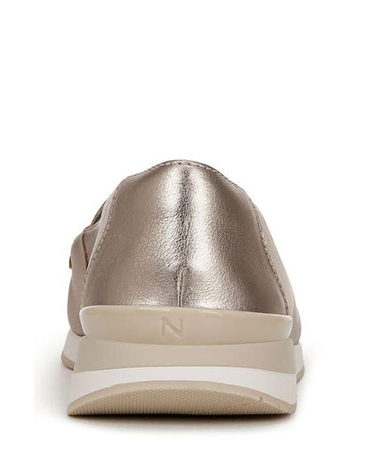 Naturalizer Gray Lucy Loafer Flat