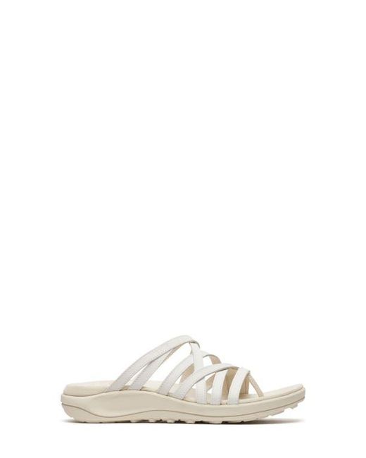 Merrell White Harbor Slide Sandal