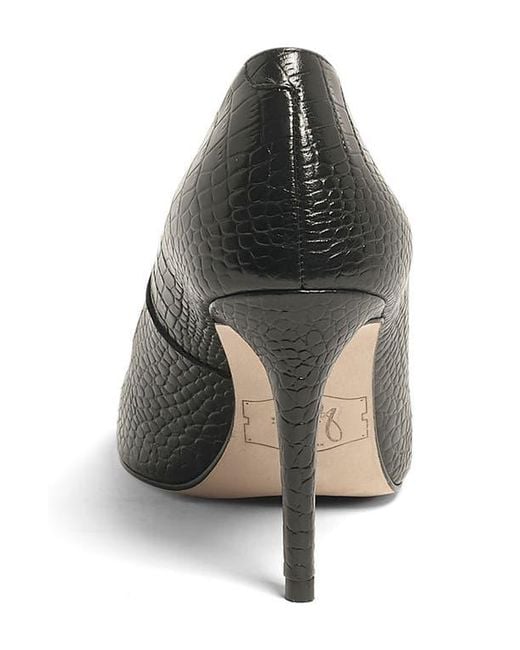 Anthony Veer Black Edith Leather Stiletto Pumps