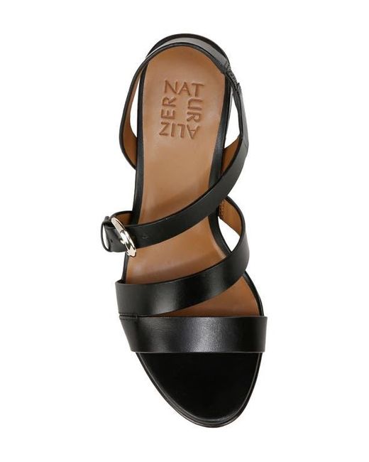Naturalizer Black Veva Strappy Sandal