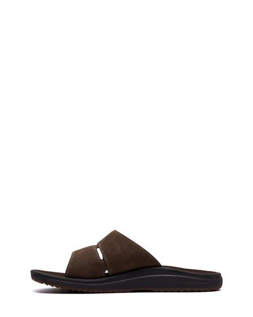 Clarks Black Breeze Slide Sandal for men