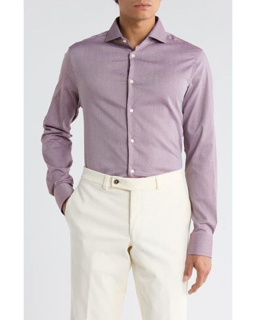 Ted Baker Slim Fit Four Season Performance Dress Shirt in Purple for Men |  Lyst