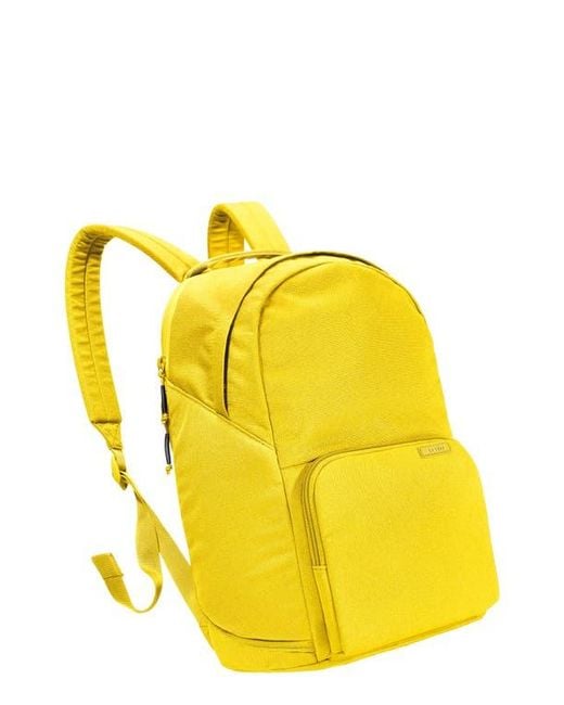 Brevite Yellow The Water Resistant Backpack