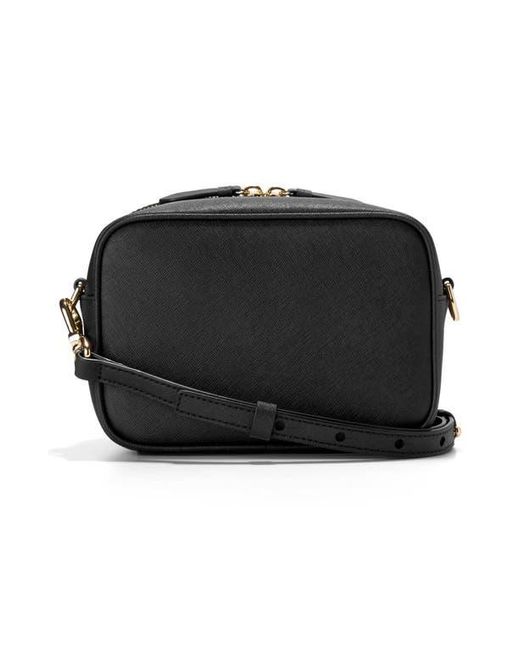Cole Haan Go Anywhere Leather Camera Bag in Black | Lyst