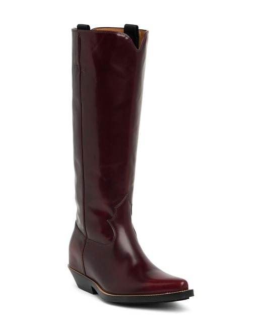 Chloé Brown Nellie Tall Western Boot