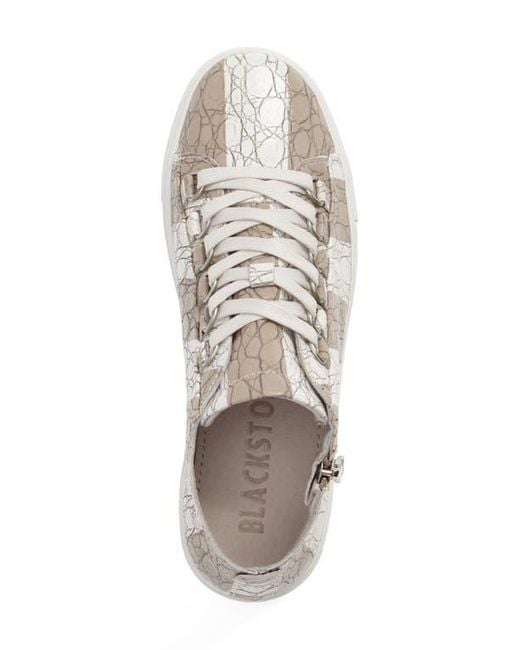 Blackstone White Nl43 Midi Sneaker