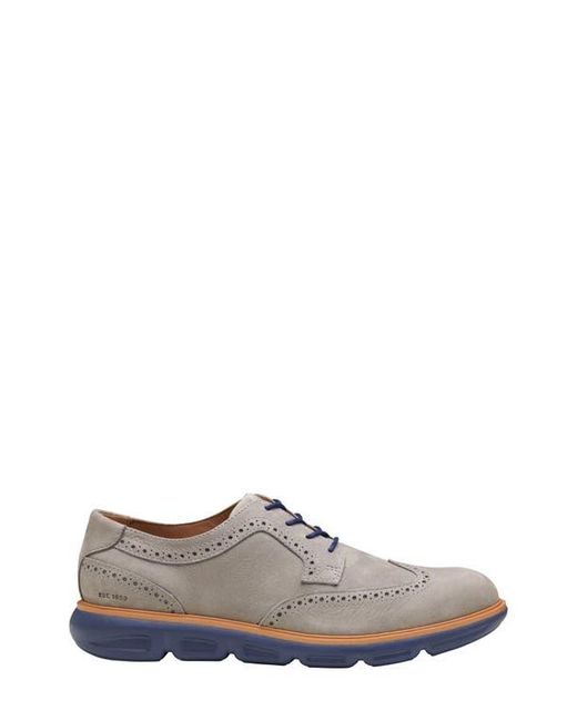 Johnston & Murphy White Larkin Wingtip Derby for men