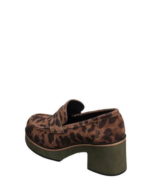 Antelope Brown Ivy Loafer Pump