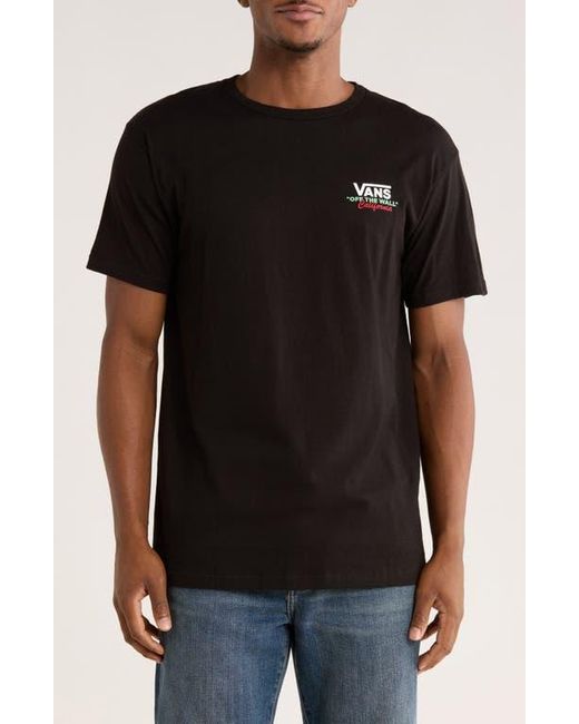 Vans Black Ca Bear Graphic T-Shirt for men