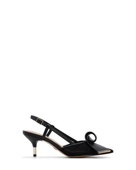 Ted Baker Black Romy Pointed Toe Slingback Pump