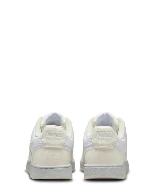 Nike White Court Vision Low Sneaker