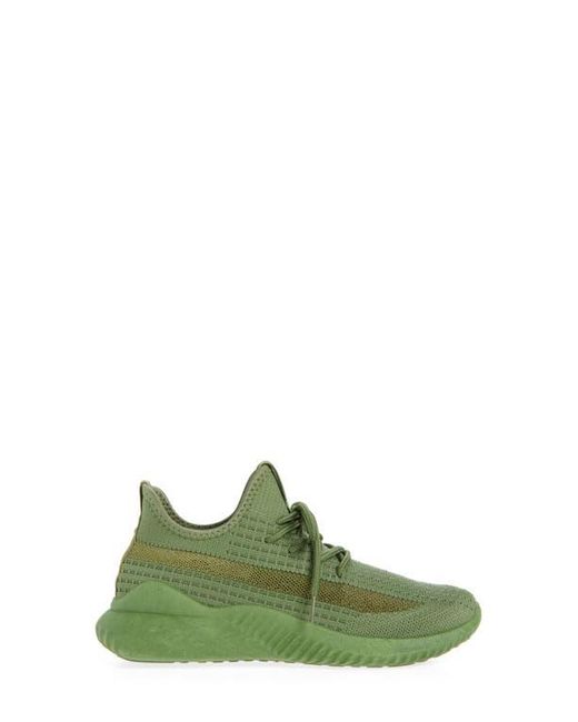Danskin Green Stretch Knit Sneaker