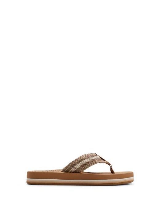 Roxy Brown Colbee Flip Flop
