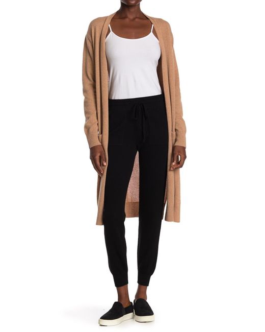 Amicale Cashmere Jogger Pants In Blk At Nordstrom Rack in Black | Lyst