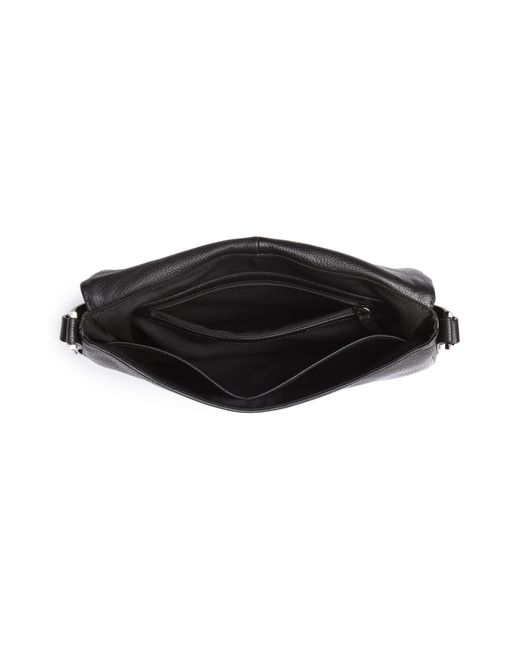 kara leather expandable crossbody bag