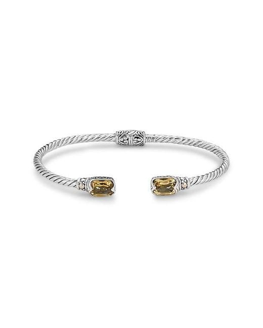 Samuel B. Metallic Citrine Bangle