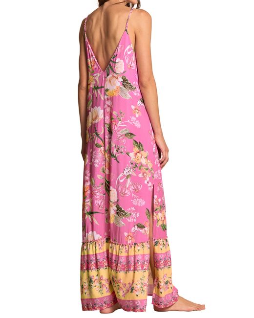 Maaji Pink Botany Avery Cover-up Dress