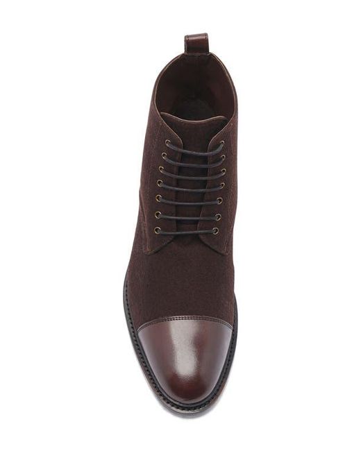Anthony Veer Black Monroe Wool Boot for men