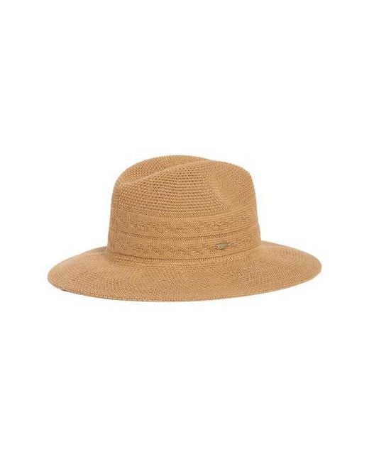 Scala Natural Knit Fedora