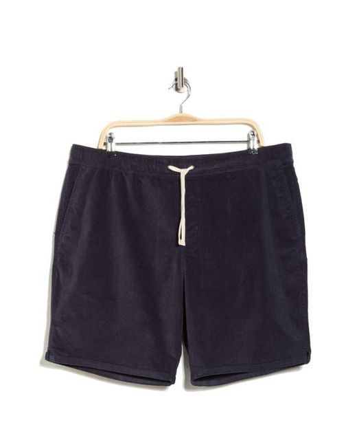 Travis Mathew Blue Cuddy Cabin Drawstring Shorts for men