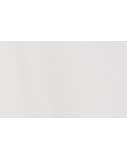 Bobeau White Airflow Sleeveless Button-Up Top