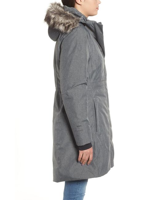 north face arctic faux fur parka