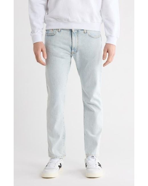 Off-White c/o Virgil Abloh Blue Diagonal Tab Arrow Slim Fit Jeans for men
