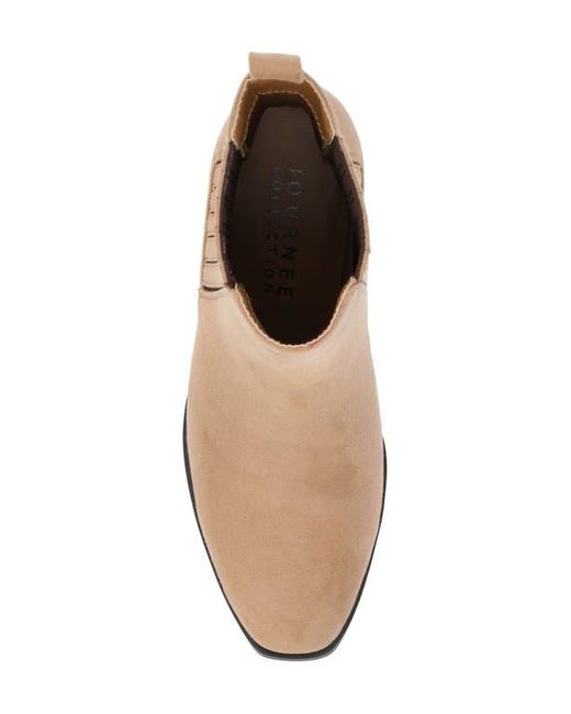 Journee Collection Brown Wrenley Bootie