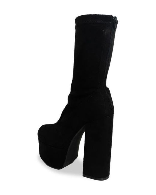 In Touch Footwear Black Shana Platform Boot