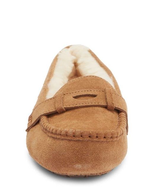 UGG Willow Moc Toe Loafer in Natural | Lyst